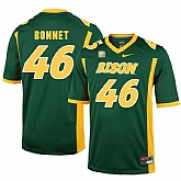 North Dakota State Bison 46 Andrew Bonnet Green College Football Jersey Dzhi,baseball caps,new era cap wholesale,wholesale hats